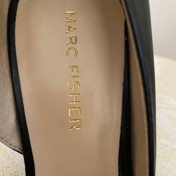 Marc Fisher Darlina Black Heel Size 6 - Picture 2 of 7